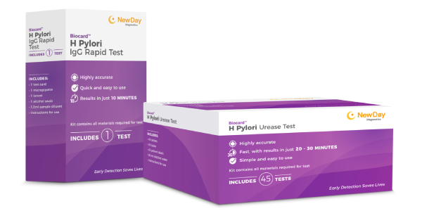 Product Package for the H. Pyori Test Kit